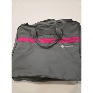 Tupperware Consultant Gray Zippered Bag